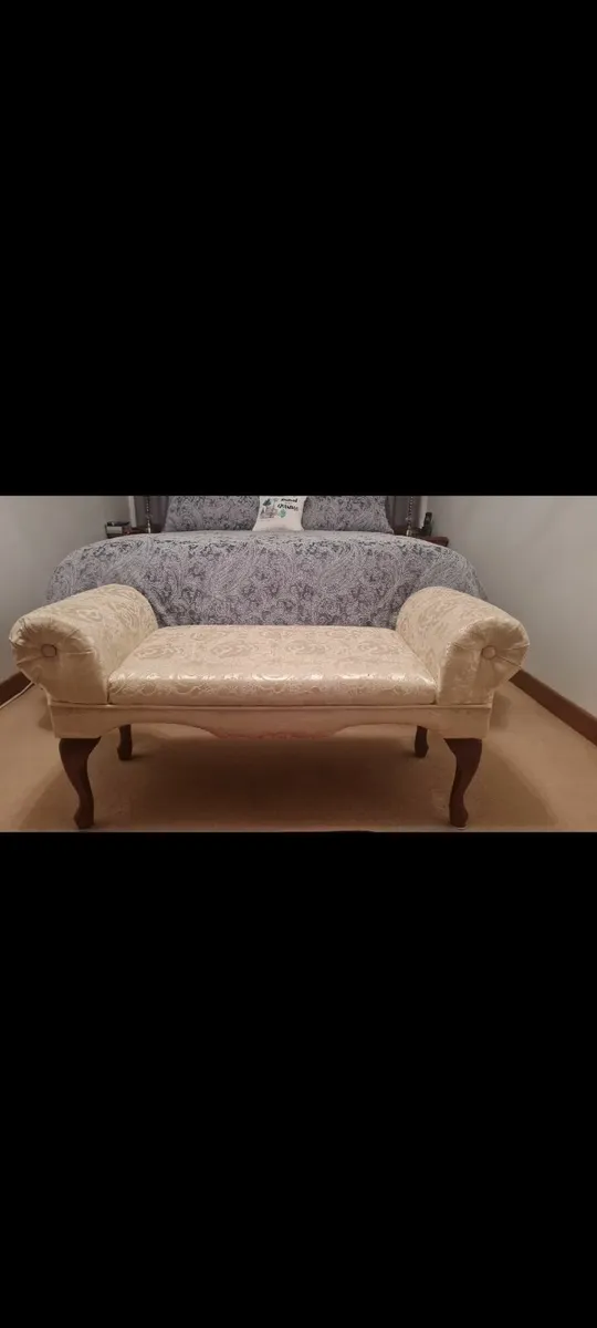 Fabric Bedroom Bench