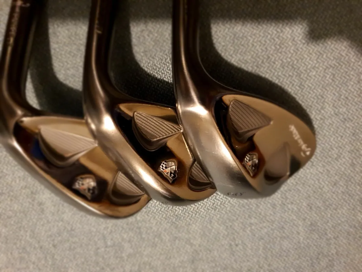 Taylormade TP wedges 52, 56 & 60deg. - Image 1