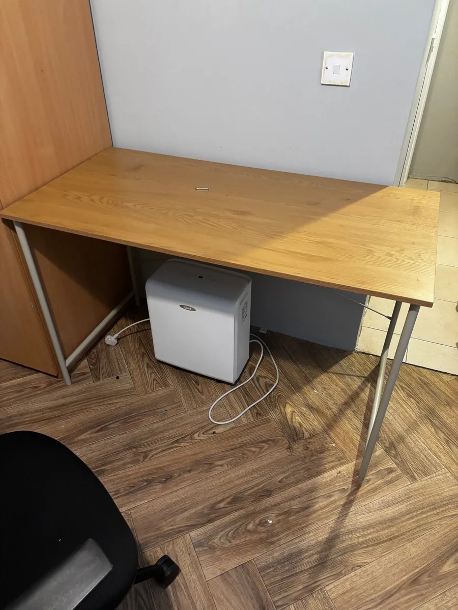 New JYSK Office Desk | VANDBORG 60x120 natural oak - Image 1