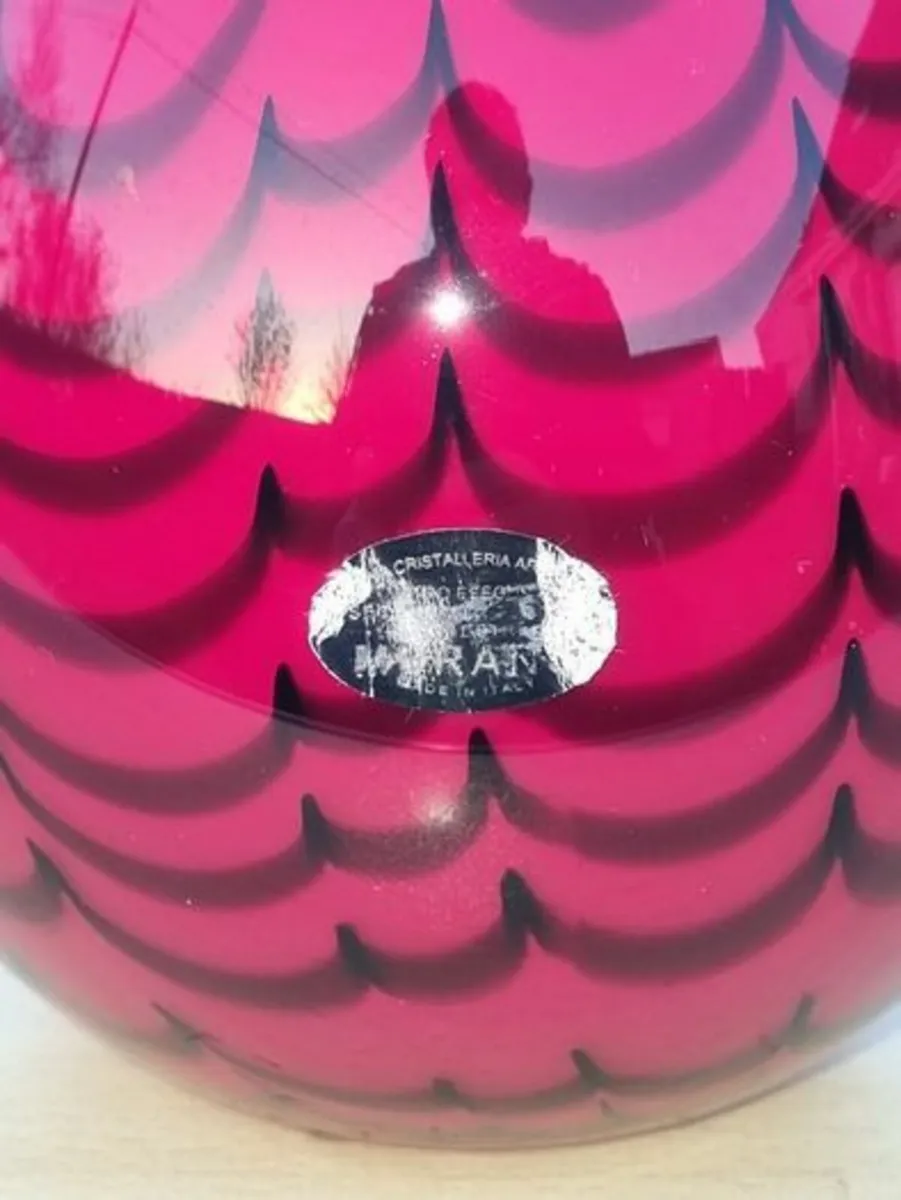 Murano art glass vase - Image 4