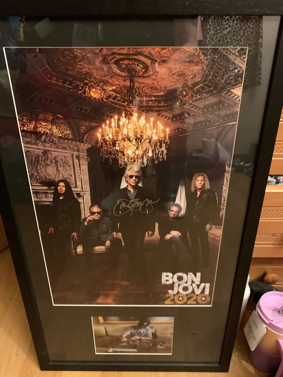 Bon Jovi signed - Image 1