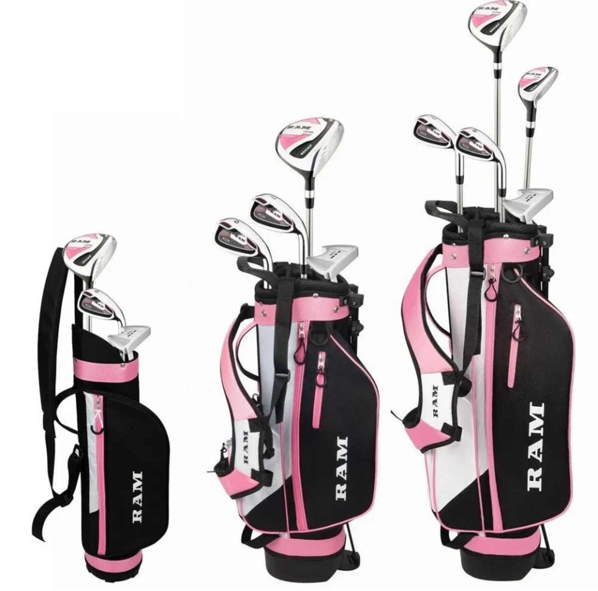NEW Ram Golf SDX Junior Girls Golf Clubs + Bag - Image 1