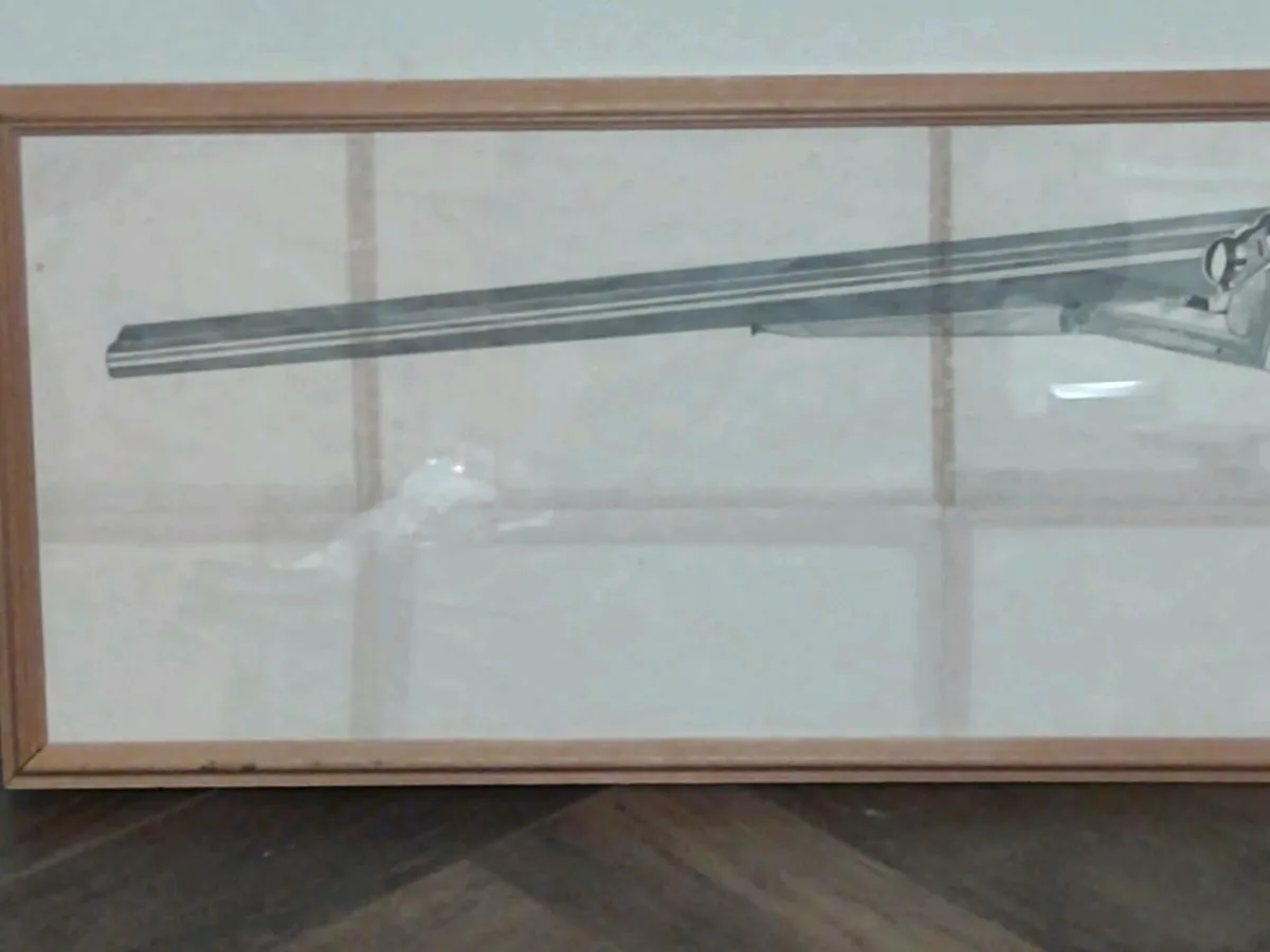 A pencil drawing of shotgun - Image 2