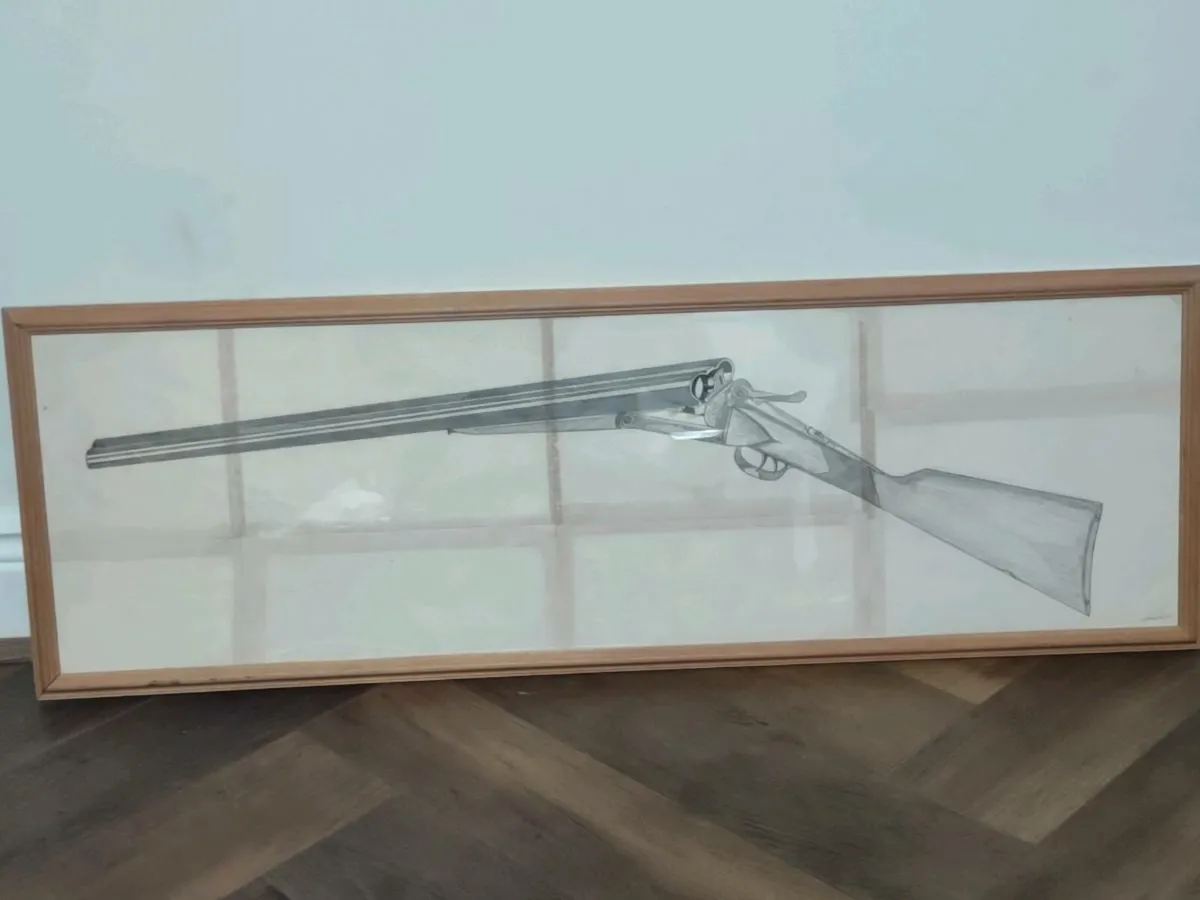 A pencil drawing of shotgun - Image 3