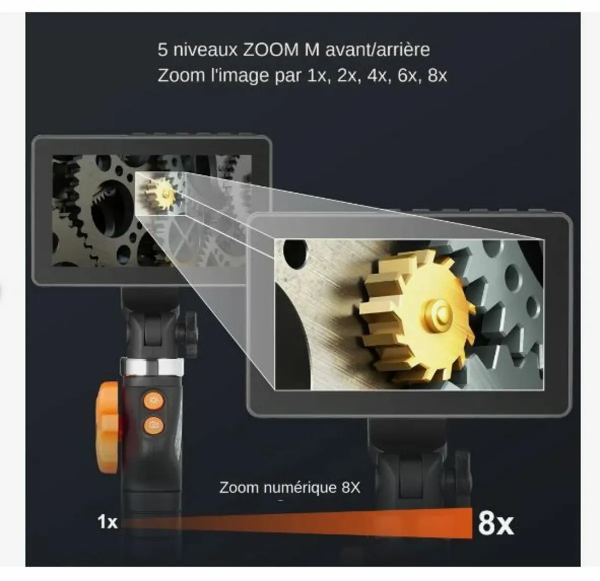 Articulating Borescope Camera with Light - Image 3