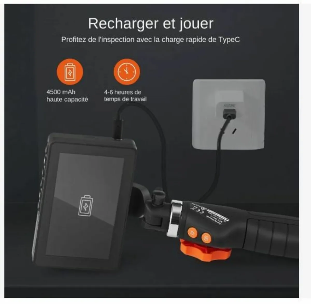 Articulating Borescope Camera with Light - Image 4