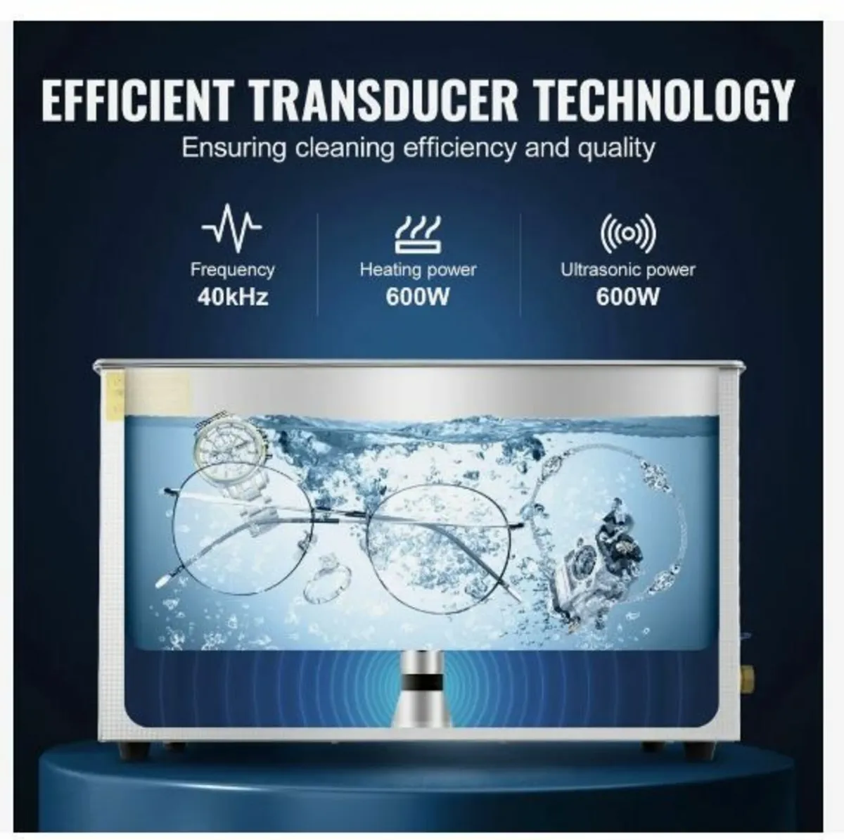 Professional Ultrasonic Cleaner, 30 L Ultrasonic - Image 2