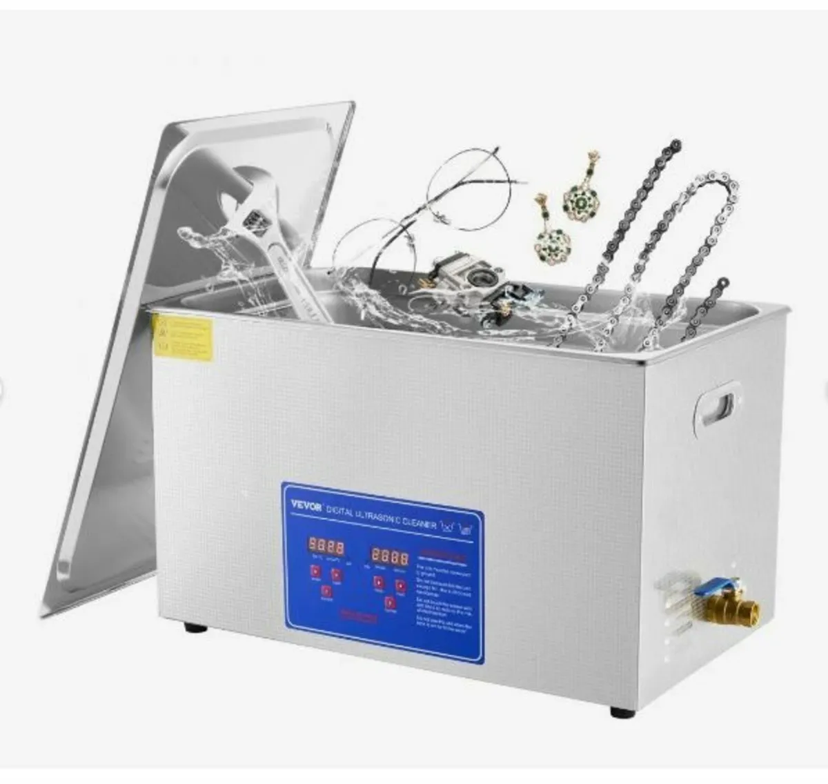 Professional Ultrasonic Cleaner, 30 L Ultrasonic - Image 4