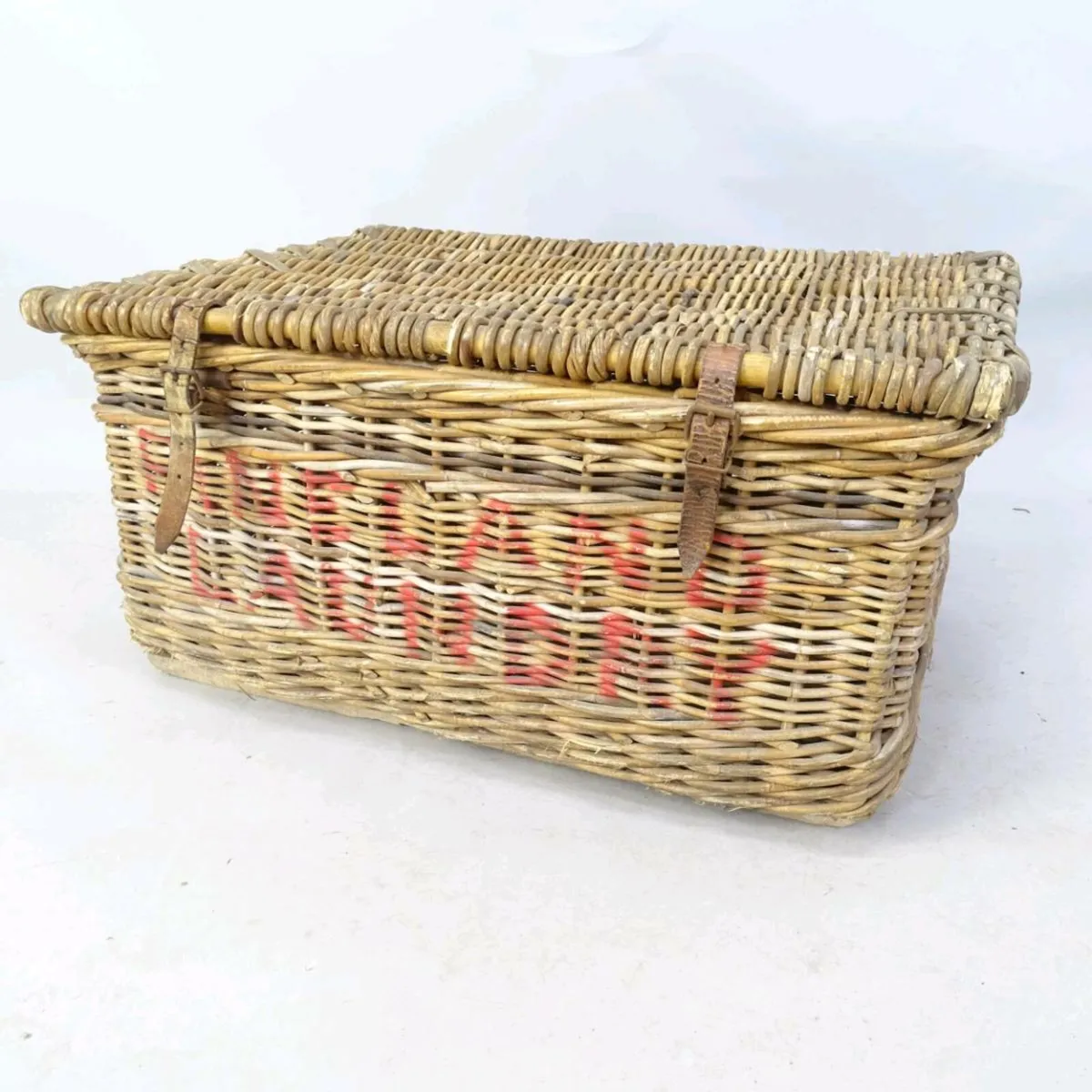 Large  Wicker laundry basket