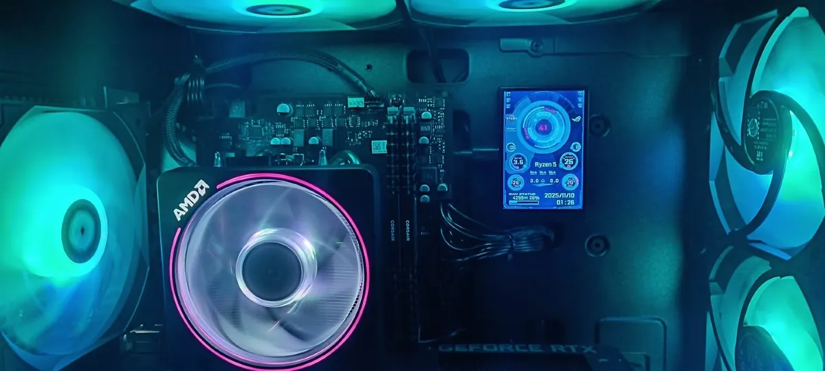 Deepcool AORUS Ryzen 5 RTX 3060Ti Gaming PC - Image 4