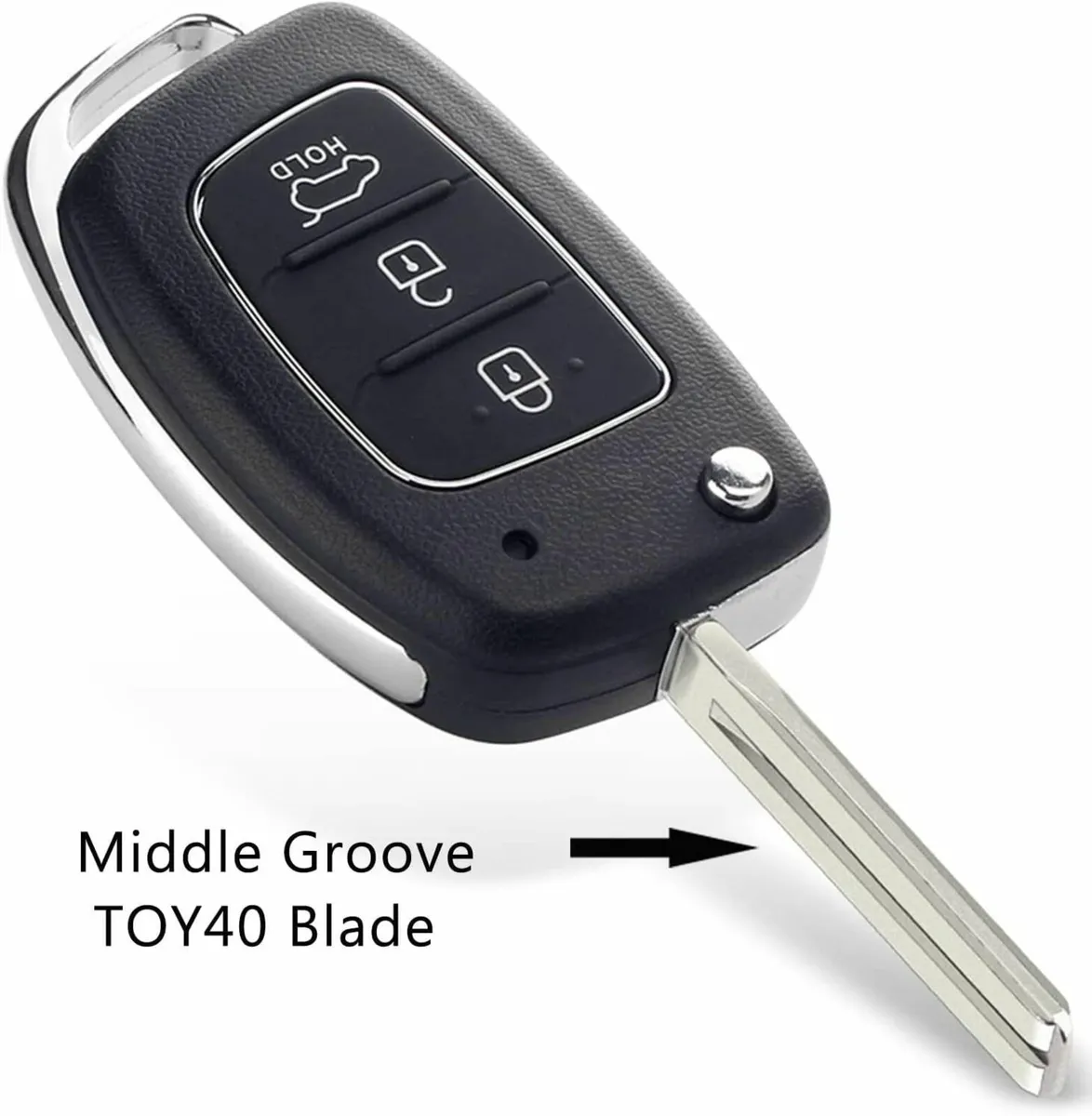 Hyundai i40 Key Fob Replacement for Hyundai I10 I2 - Image 1