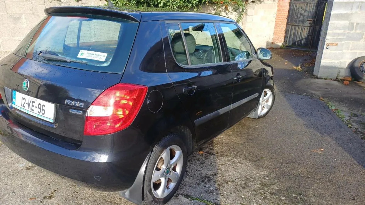 Skoda fabia nct and tax low klms - Image 3