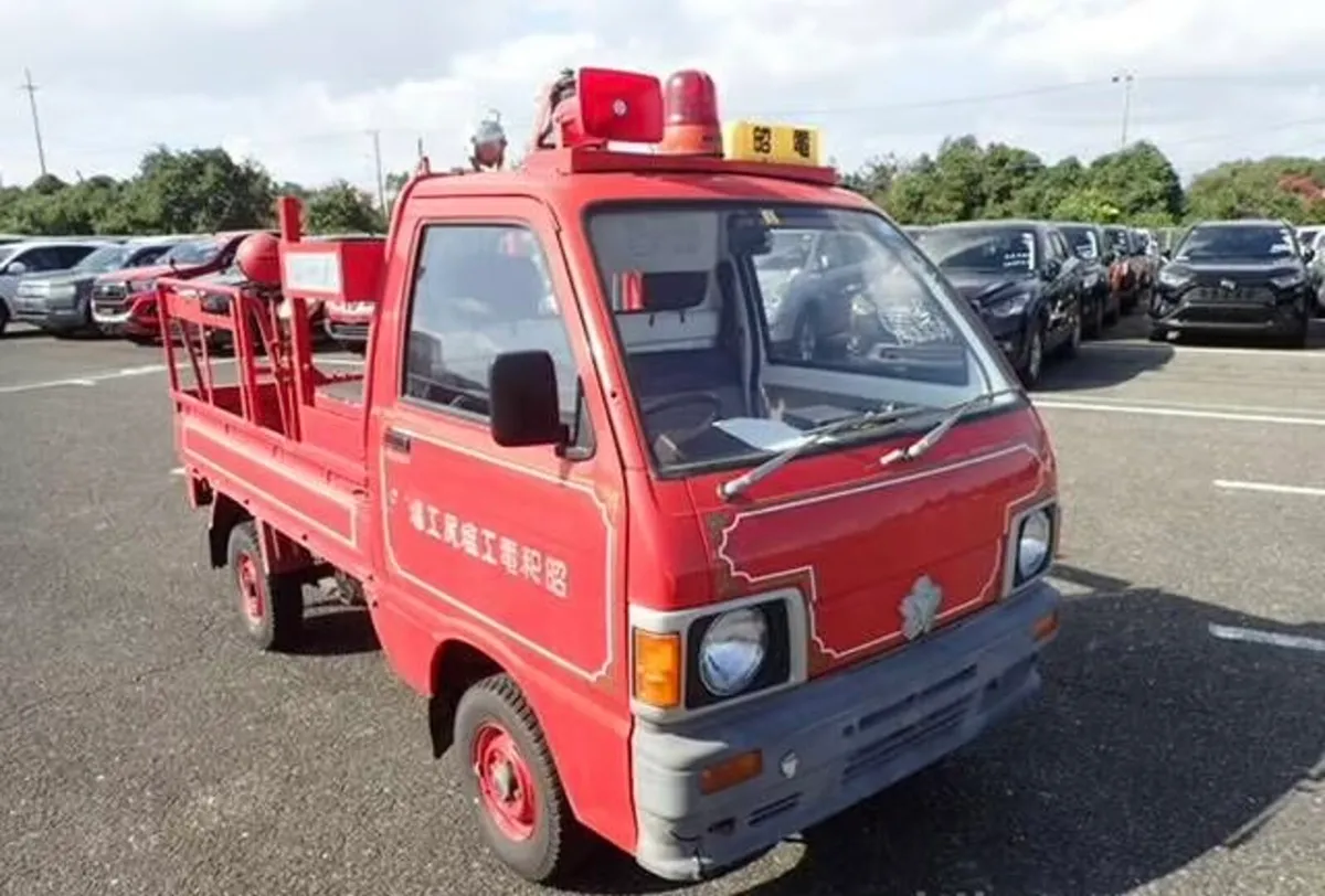1990 Daihatsu Hijet Mini Fire Truck! - Image 1