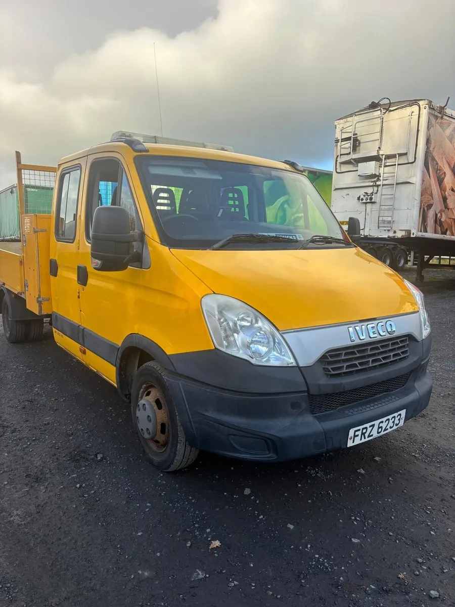 2013 Iveco Daily 50C15 Crewcab Dropside Tipper - Image 1
