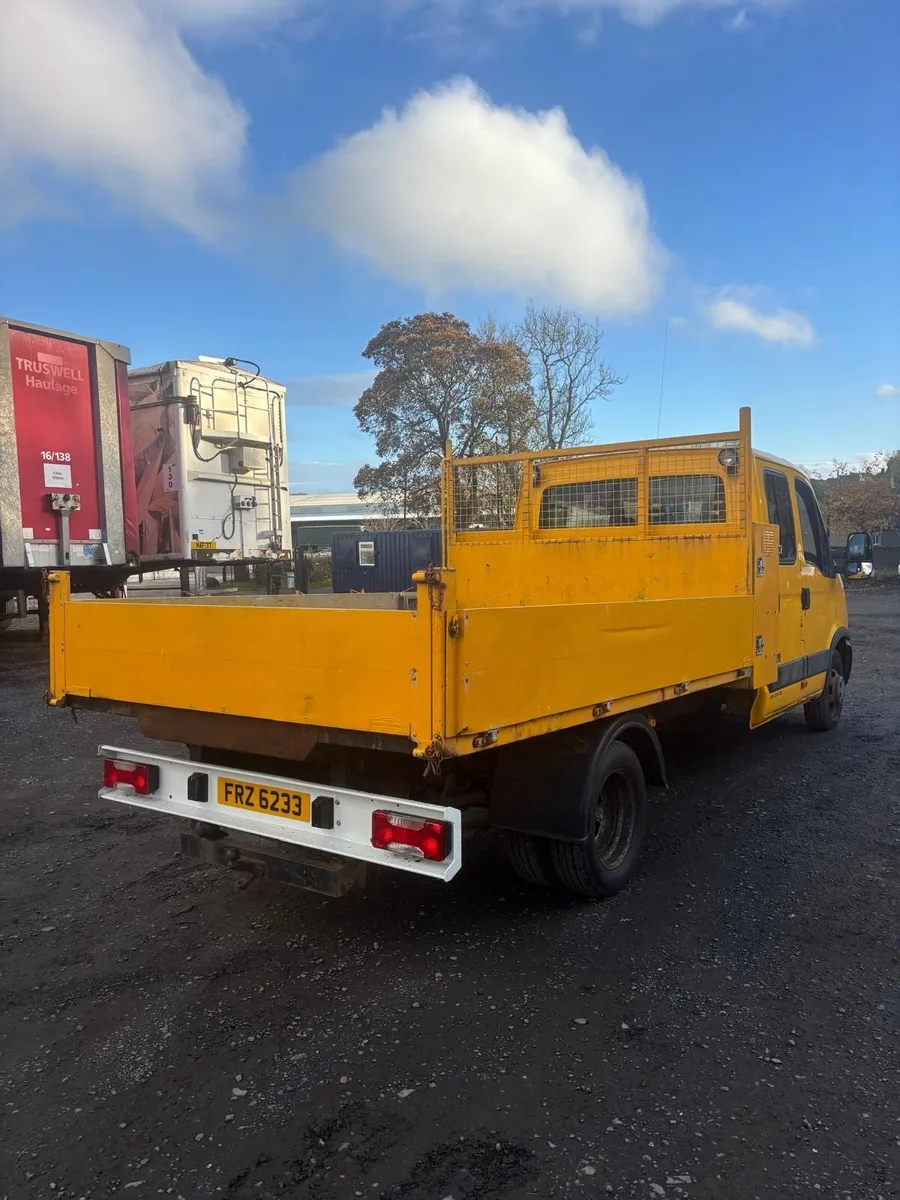 2013 Iveco Daily 50C15 Crewcab Dropside Tipper - Image 2