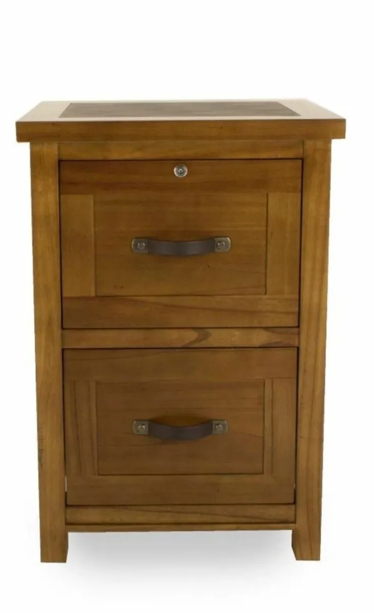 Office Desk & Cabinet - Image 3