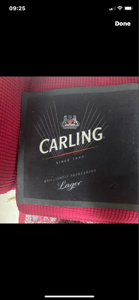 Large Carling Bar Runner / Drip Mat - Image 2