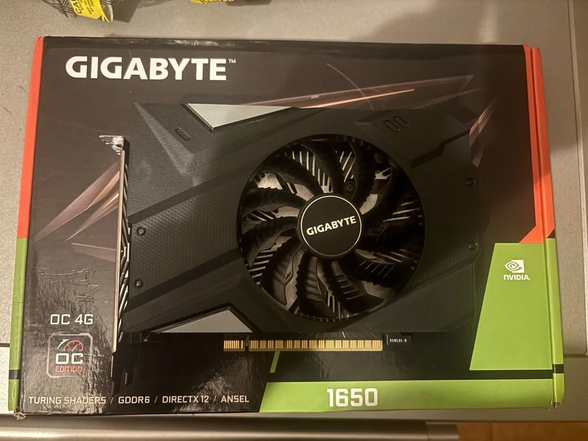 Gigabyte GTX 1650 4 GB GDDR6