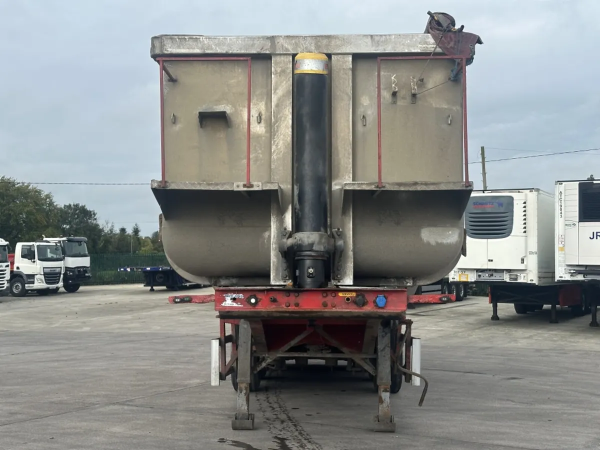 2000 TOUGHLINE BULK TIPPING TRAILER - Image 2