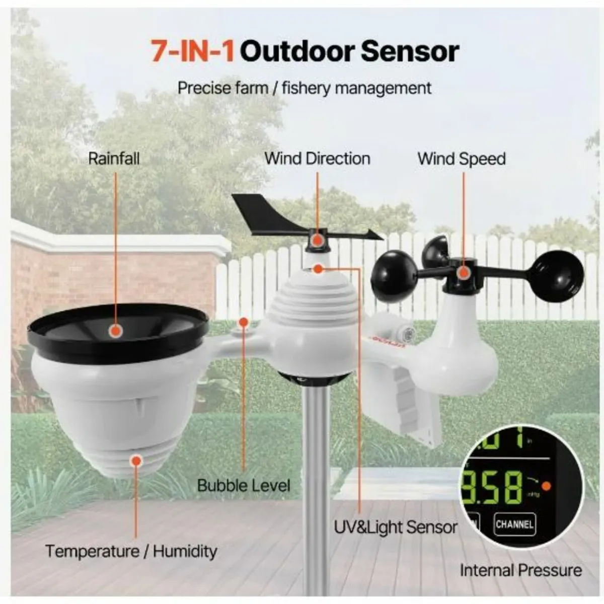 7-in-1 Wi-Fi Weather Station - Image 2
