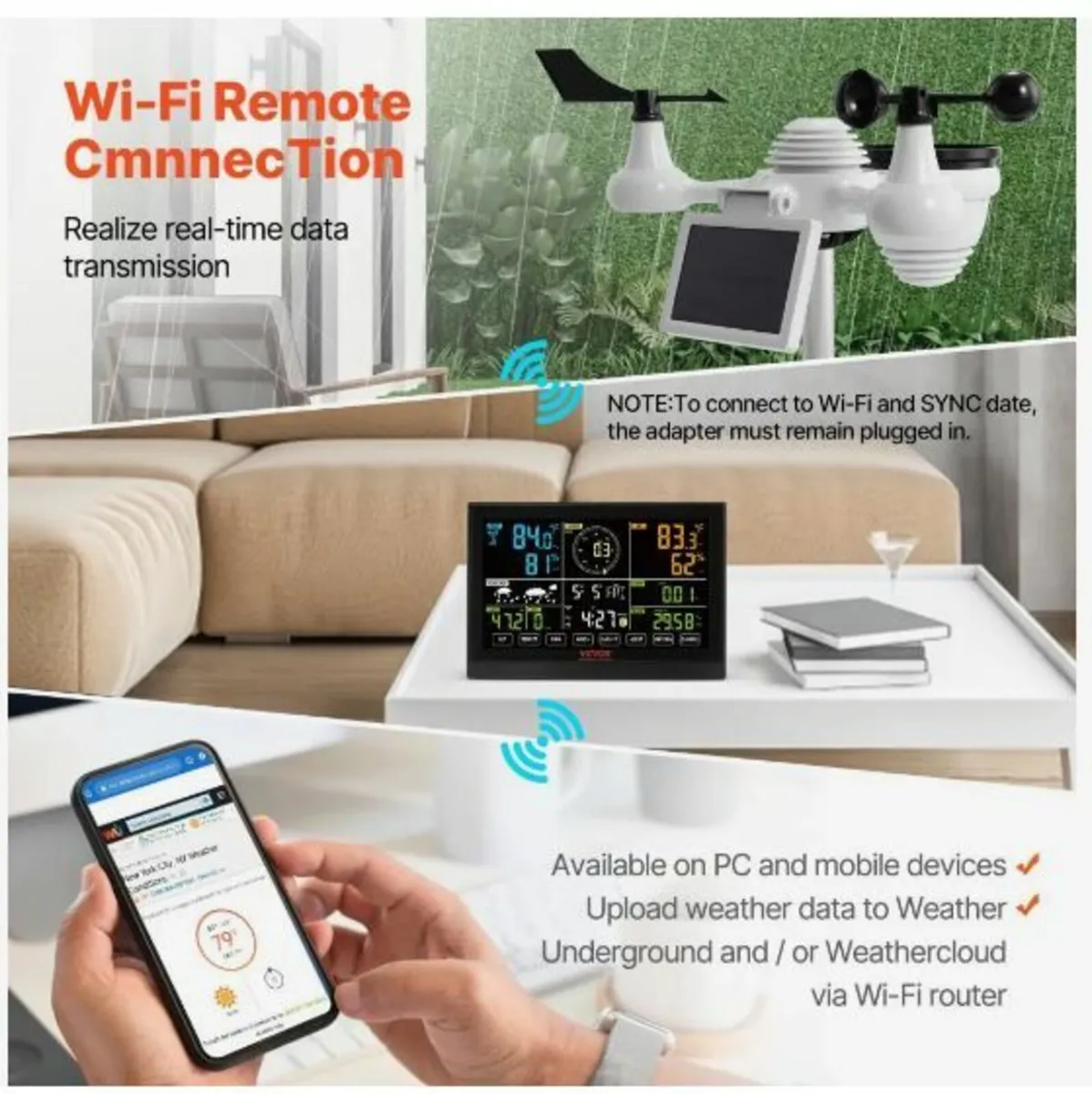 7-in-1 Wi-Fi Weather Station - Image 3