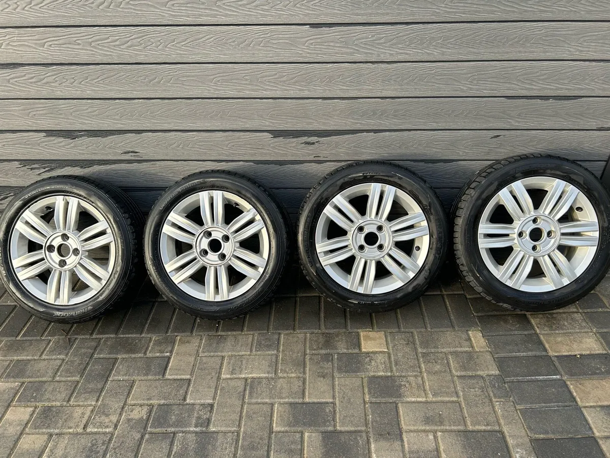 15” GENUINE VOLKSWAGEN UP ALLOY WHEELS & TYRES - Image 2