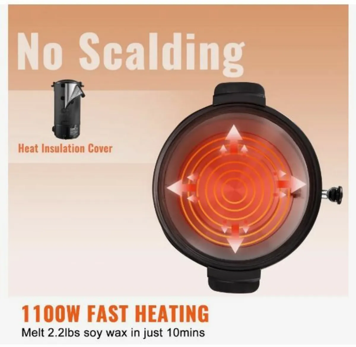 Wax Melter for Candle Making 10Liter - Image 4