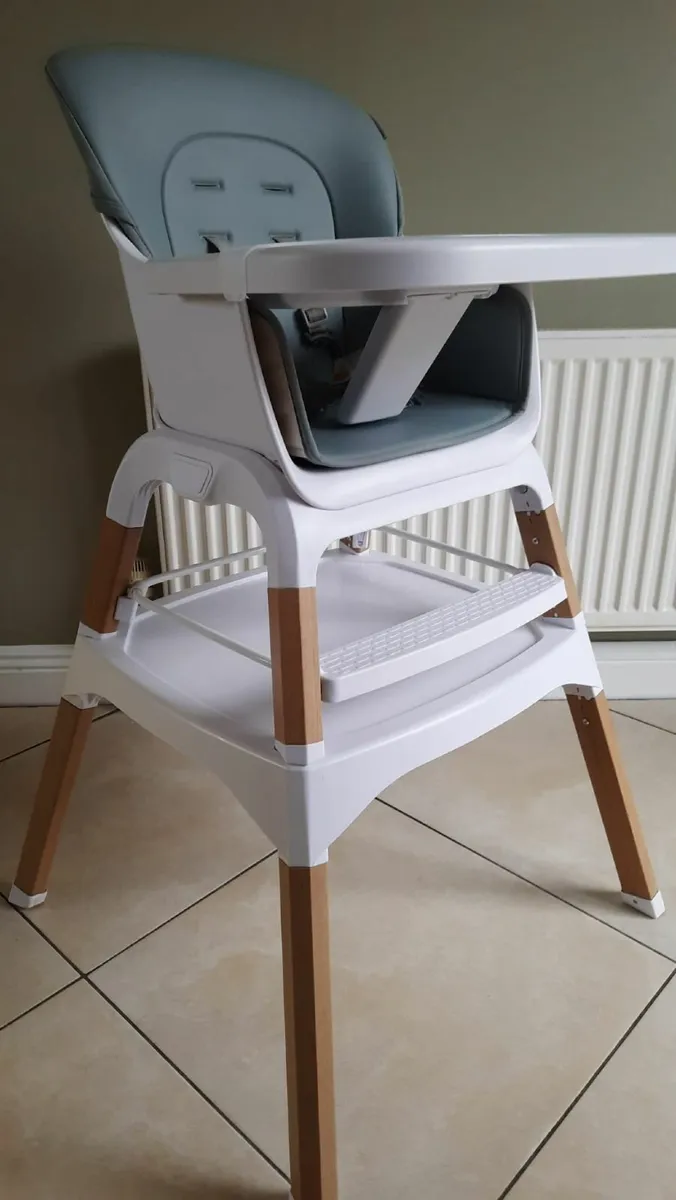 Stroller, crib and high chair for sale - Image 1