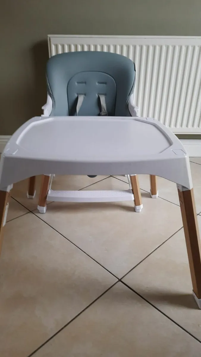 Stroller, crib and high chair for sale - Image 2