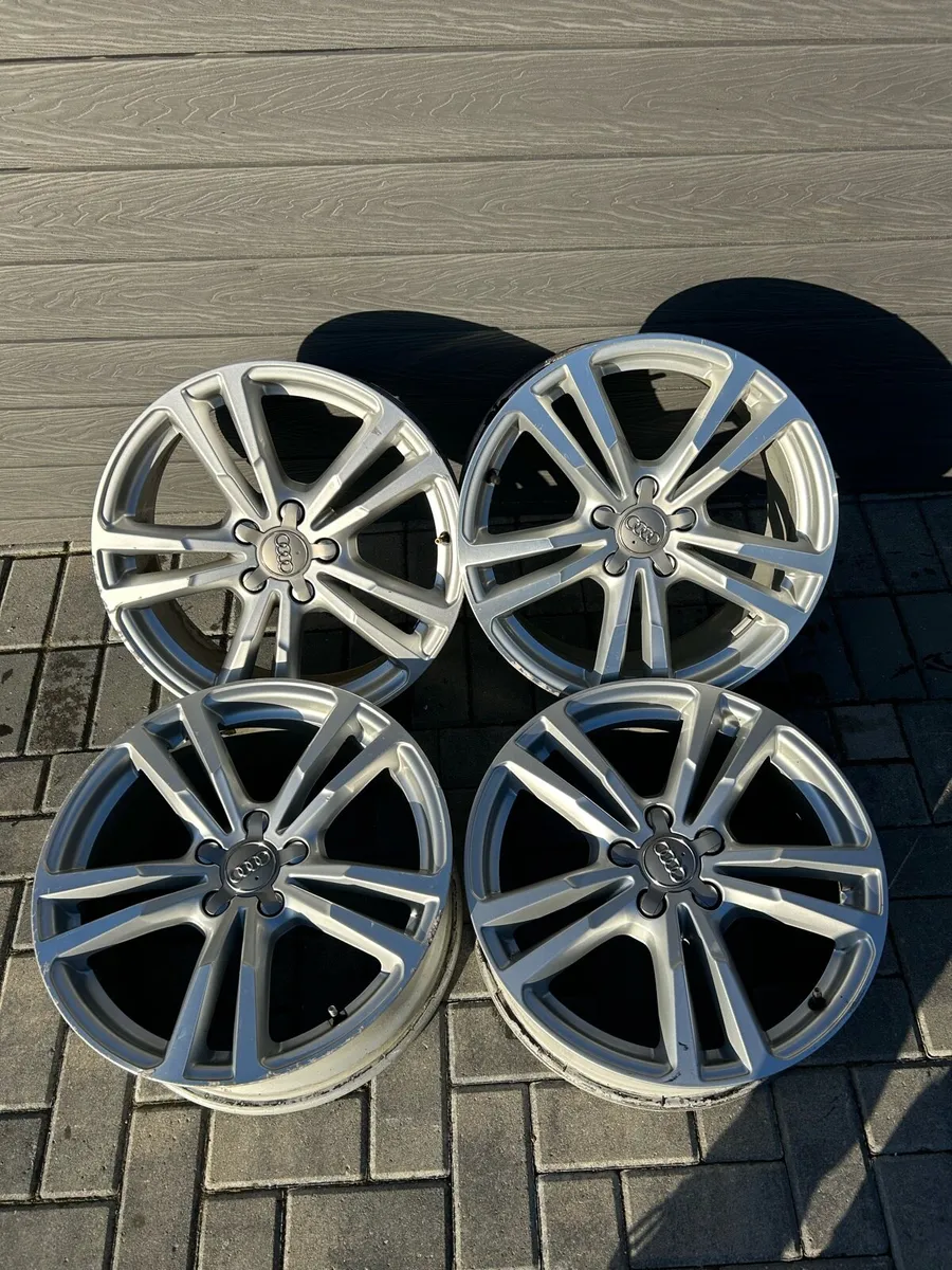 18” GENUINE AUDI RIMS - Image 2