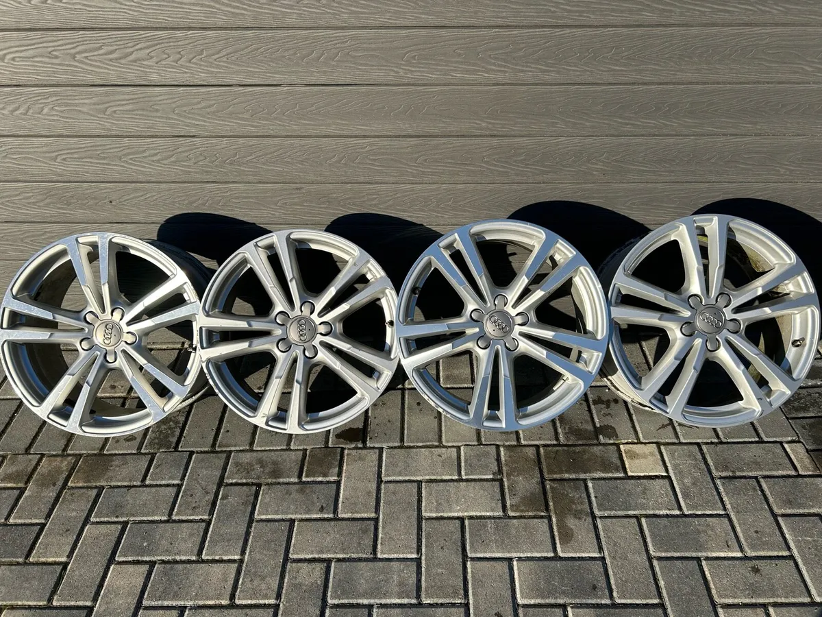18” GENUINE AUDI RIMS - Image 1