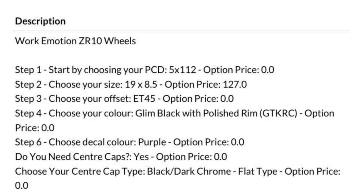 Work emotion ZR10 5x112 8.5j 45et - Image 2