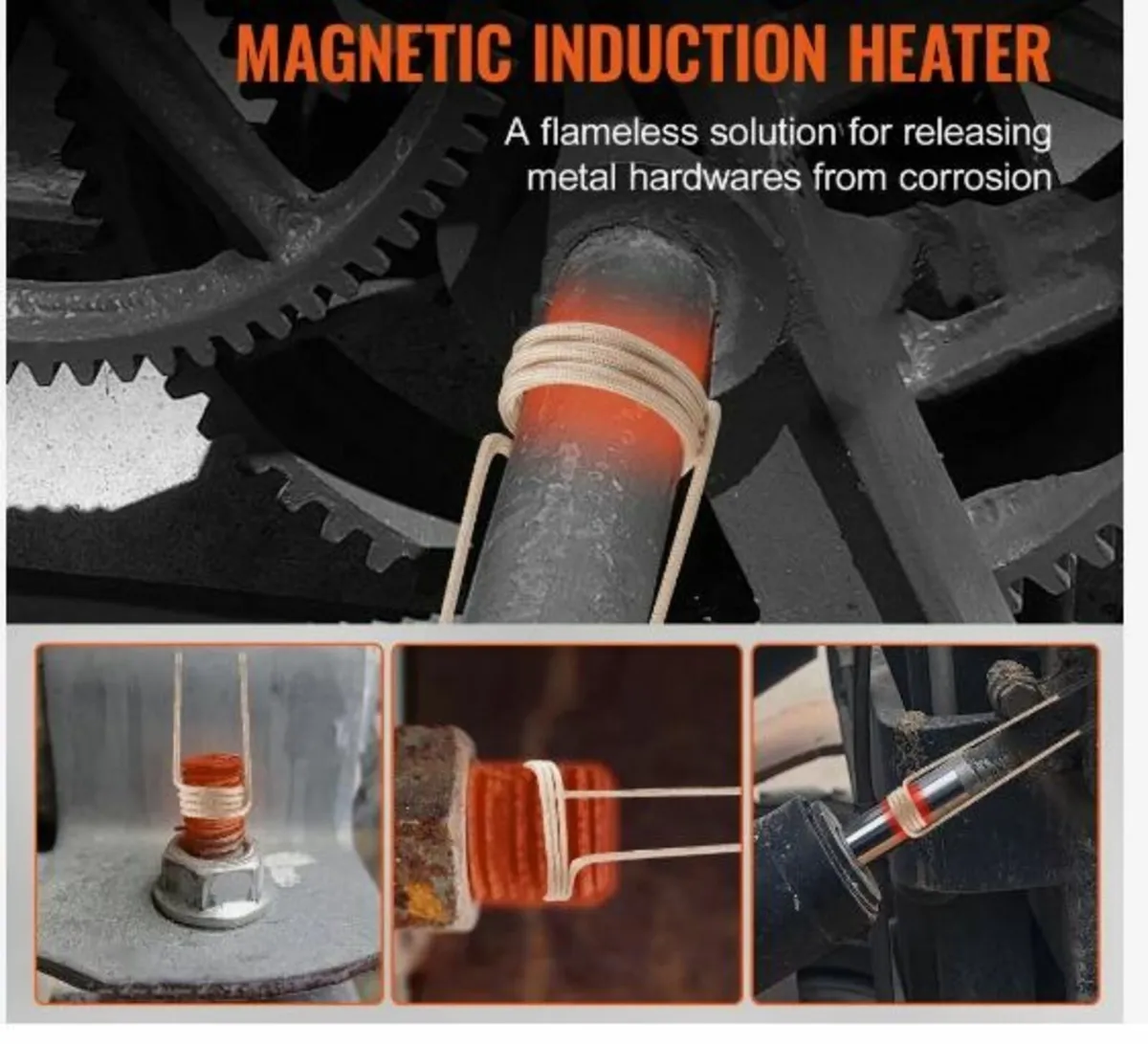 Magnetic Induction Heater Kit, 1000w 220V - Image 2
