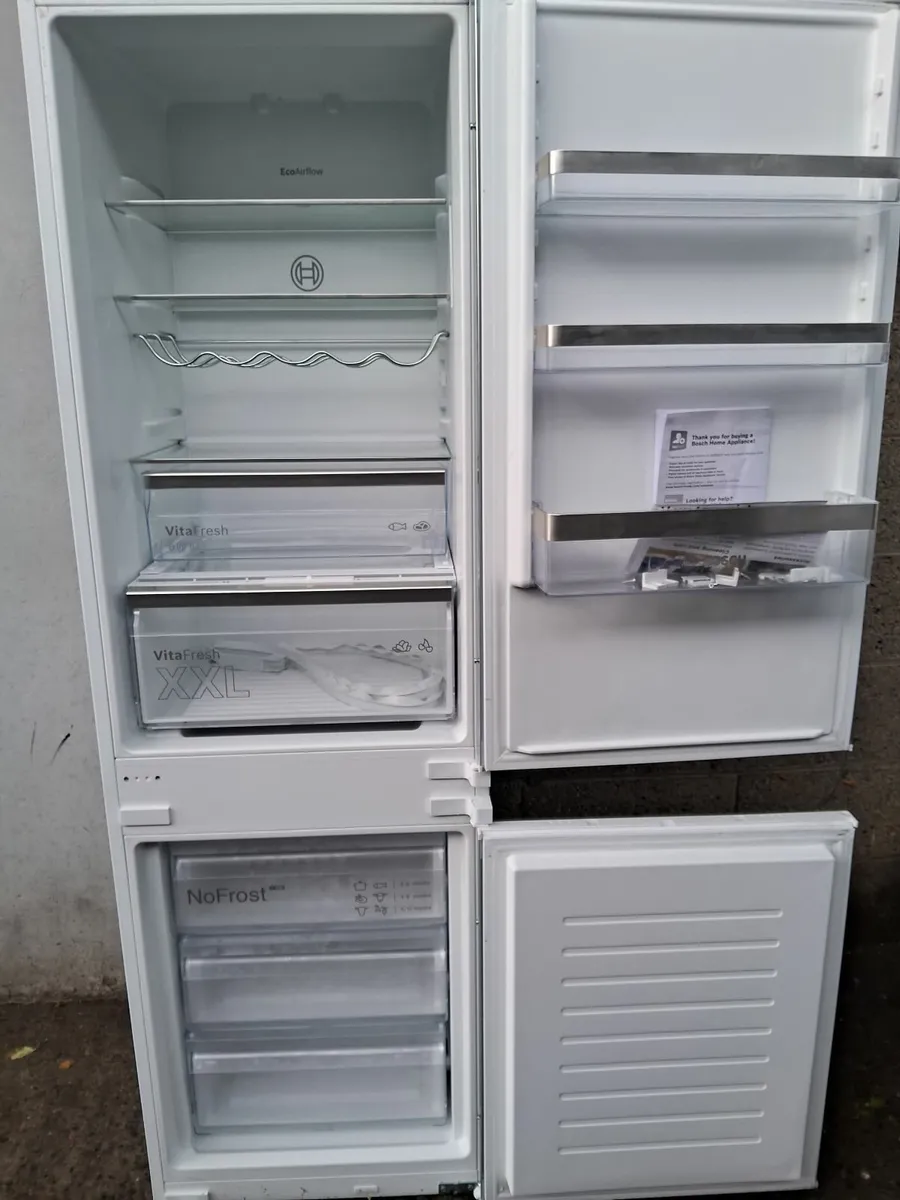 BRAND NEW INTEGRETED FRIDGE AND FREEZER - Image 2