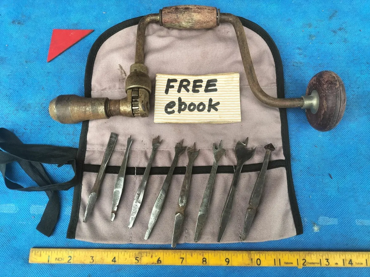 Carpenters Brace & Centre Bits - Image 1