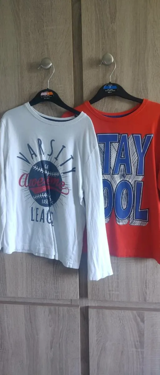 7-8 years old tops barely used 9 each - Image 2