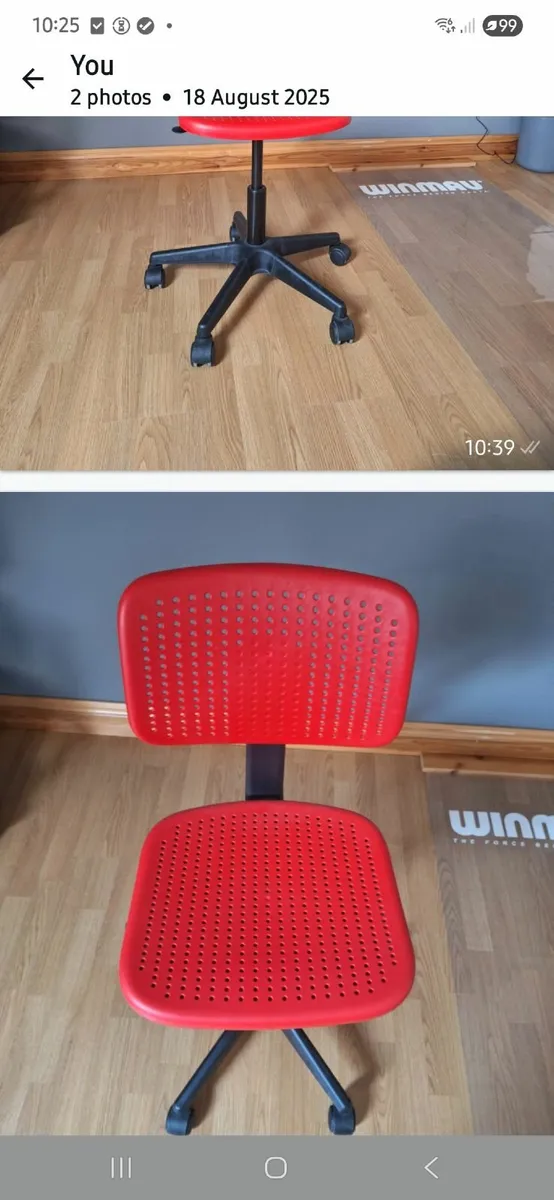 Desk & chair  for sale - Image 2