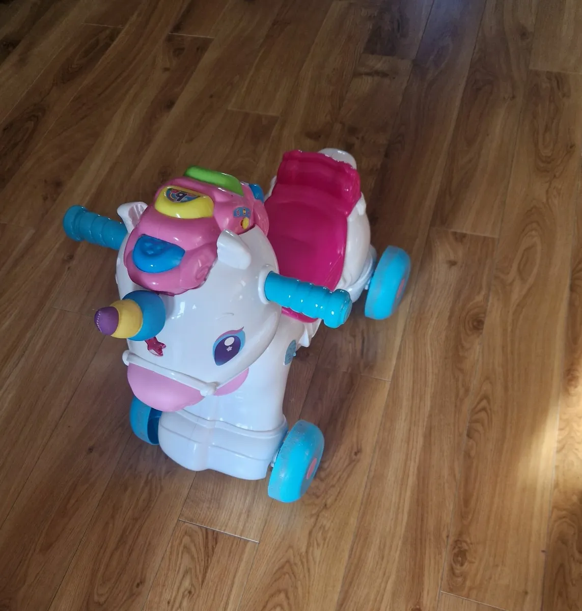 Unicorn Ride On Clementoni - Image 1