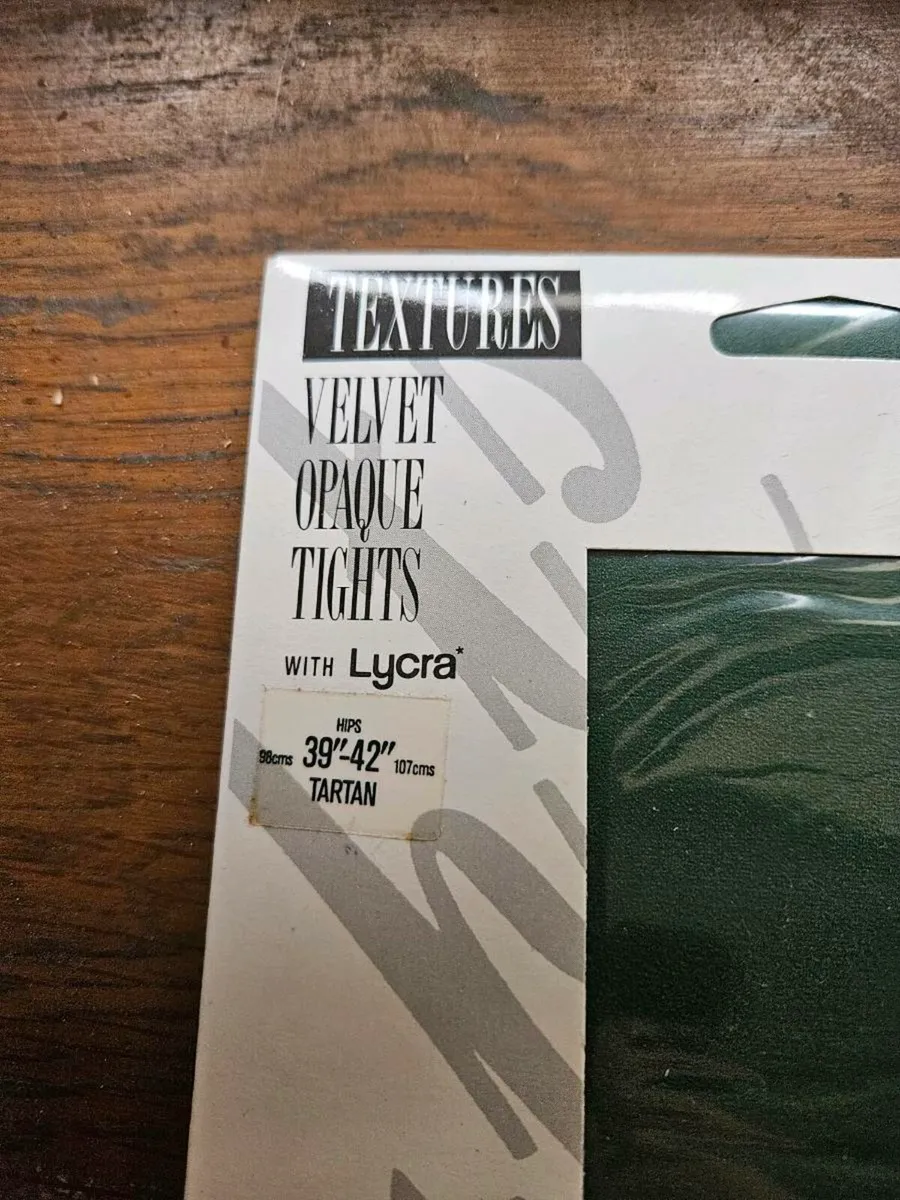 Pretty Polly Tartan Tights - Image 2