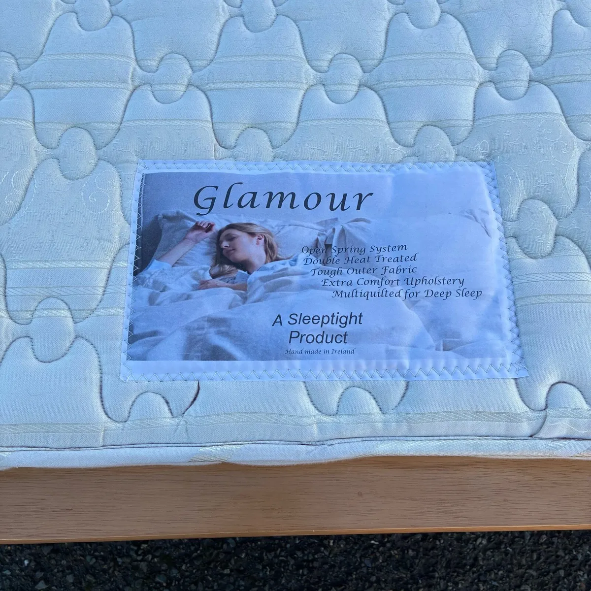 Double bed Frame and Mattress - Image 3