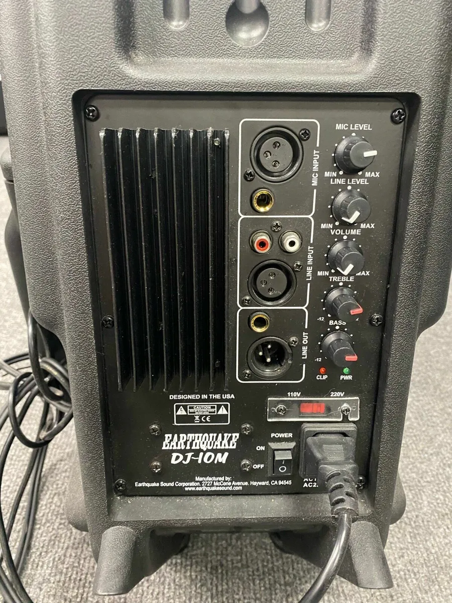 Earthquake DJ10M PA System - Image 1