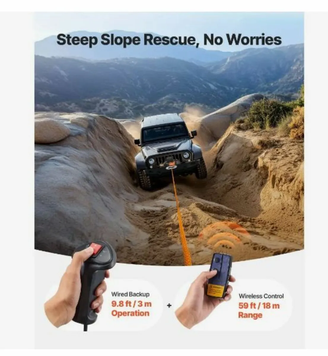 Electric Winch Truck 6123.5 kg - Image 3