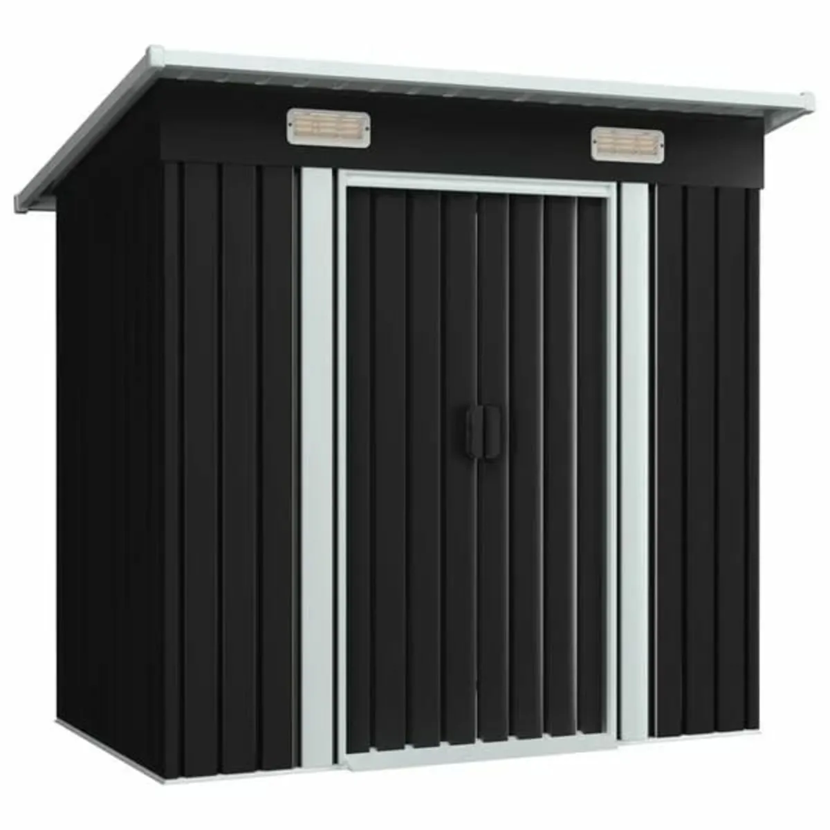 Garden Shed Anthracite Steel - Image 2