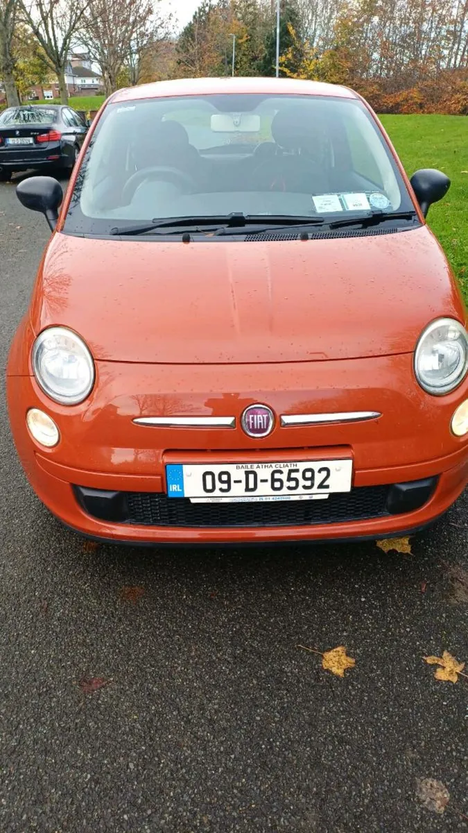 Fiat 500 only 33klms, nct and tax - Image 1