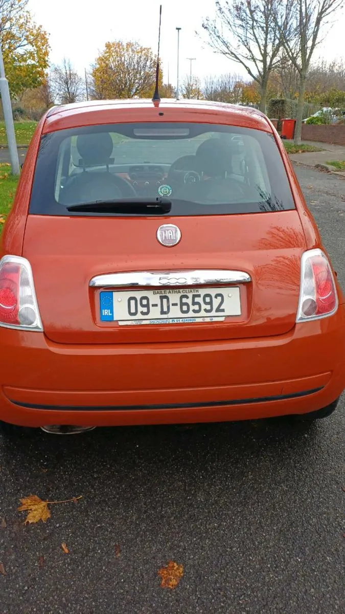 Fiat 500 only 33klms, nct and tax - Image 4