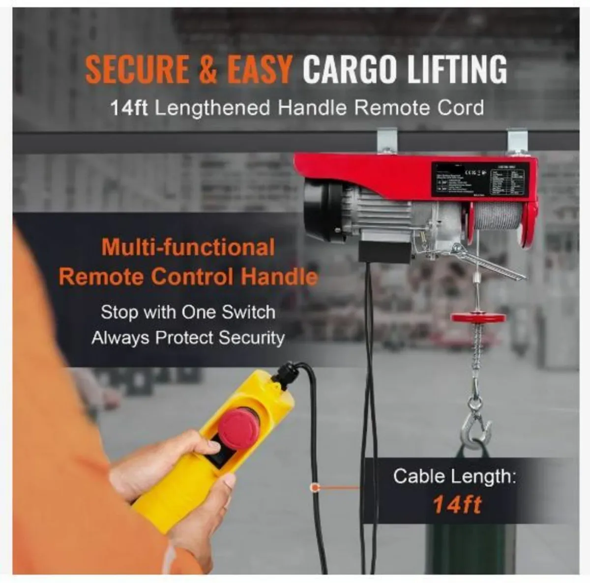 Electric Hoist, 249.5 kg Lifting Capacity - Image 3