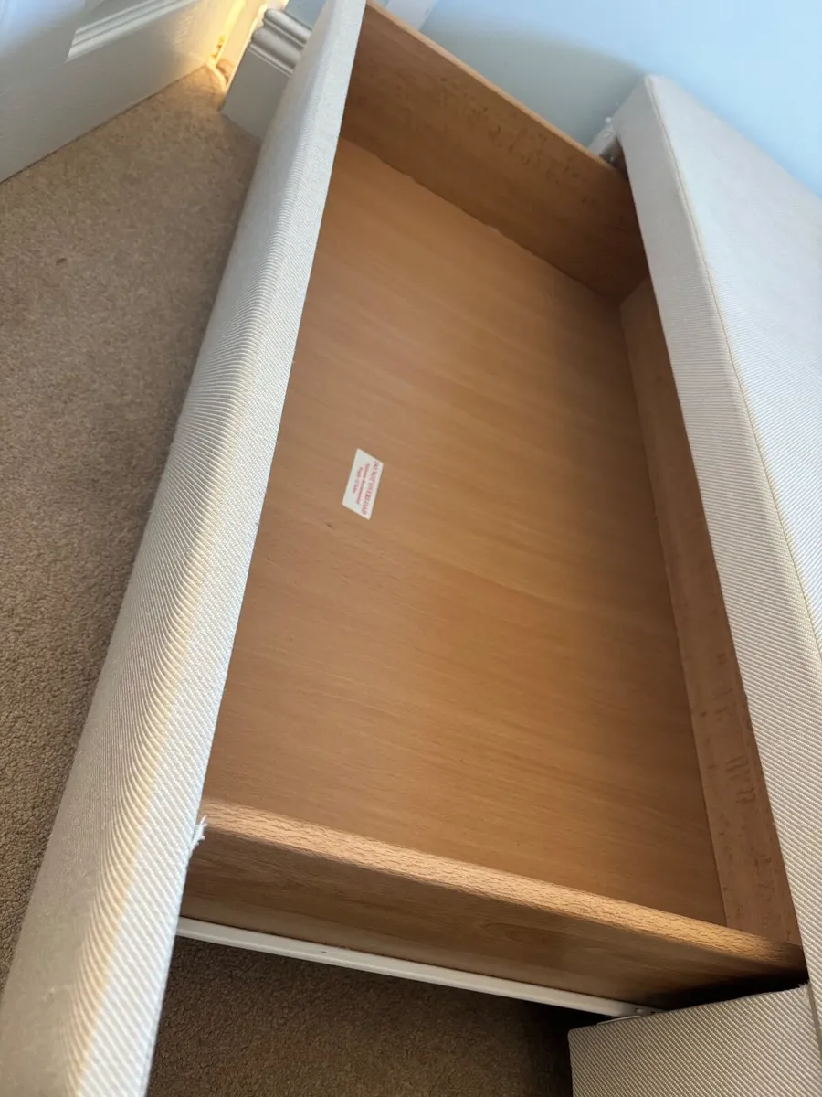 Super King Divan base w/ 4 drawers - Image 2