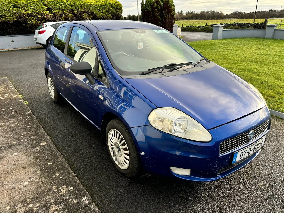 Punto 1.2L Petrol Just NCT Passed & Full Service - Image 1