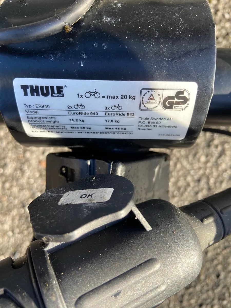 Thule.  Bike.  Rack - Image 3