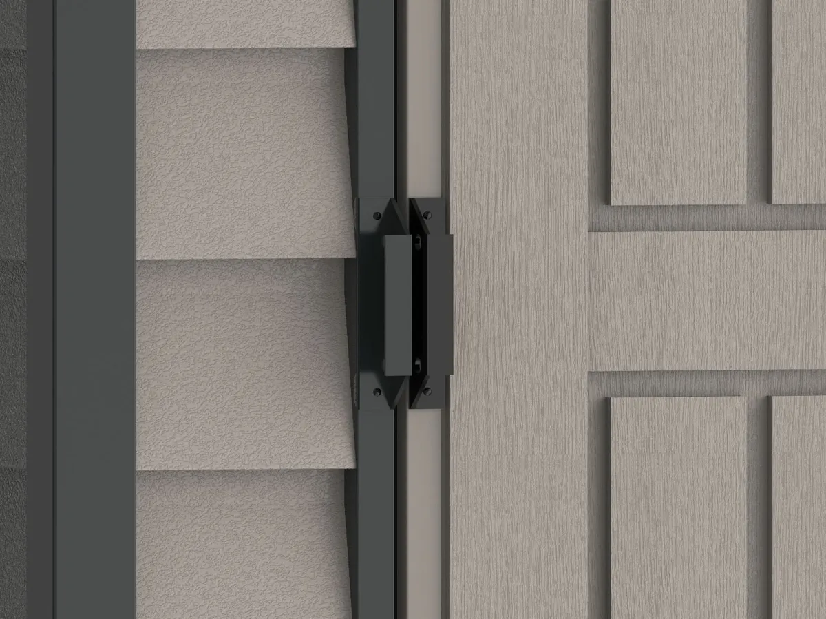 EverMore 4×6 Vinyl Plastic Garden Shed - Image 3